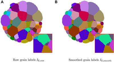 Efficient Fitting of 3D Tessellations to Curved Polycrystalline Grain Boundaries